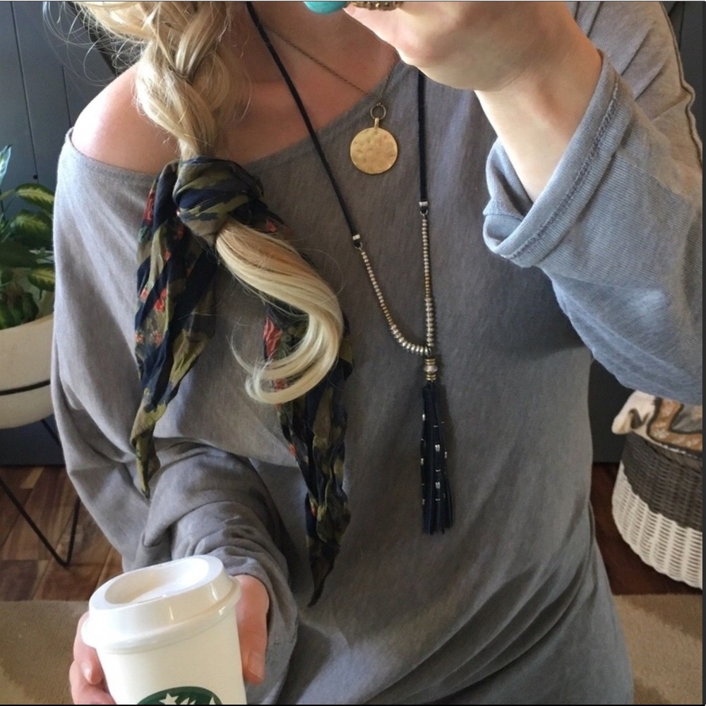 Dolan, off the shoulder tunic